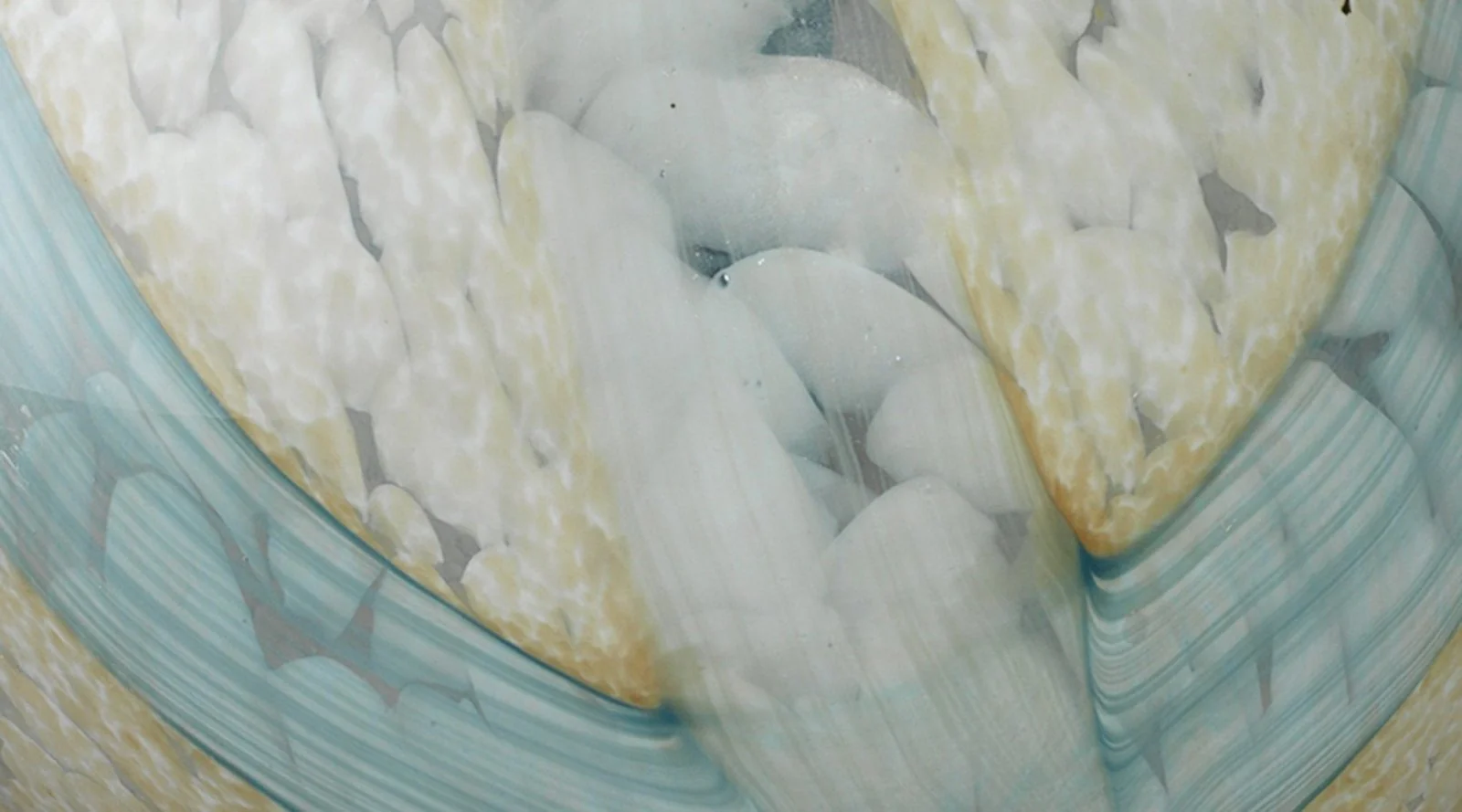 Pale Blue Cosmos Glass Spheres (Set Of 2) - Image 6