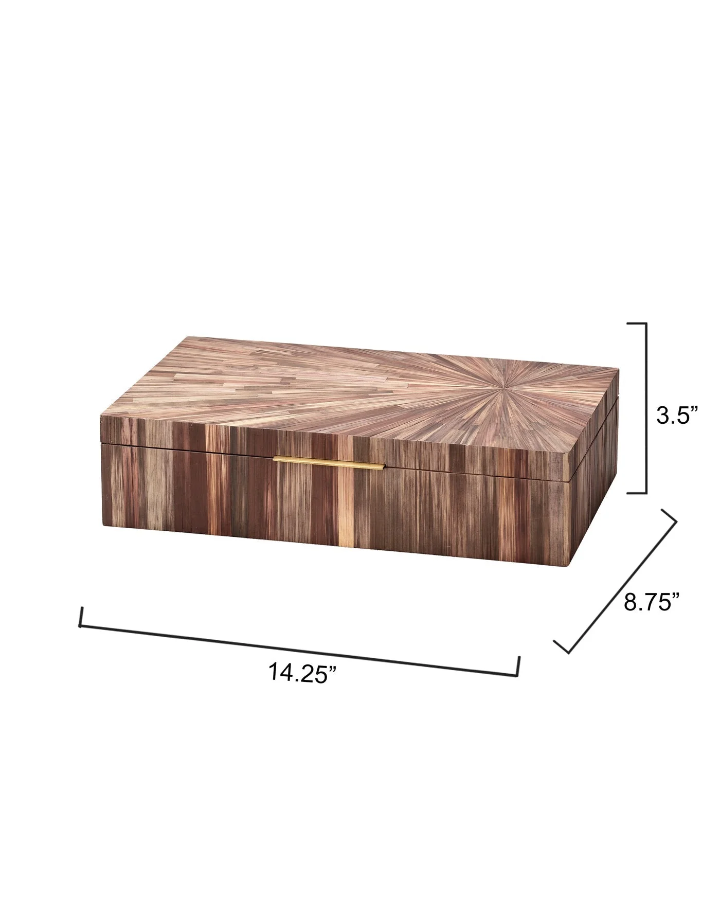 Palm Marquetry Box - Image 6