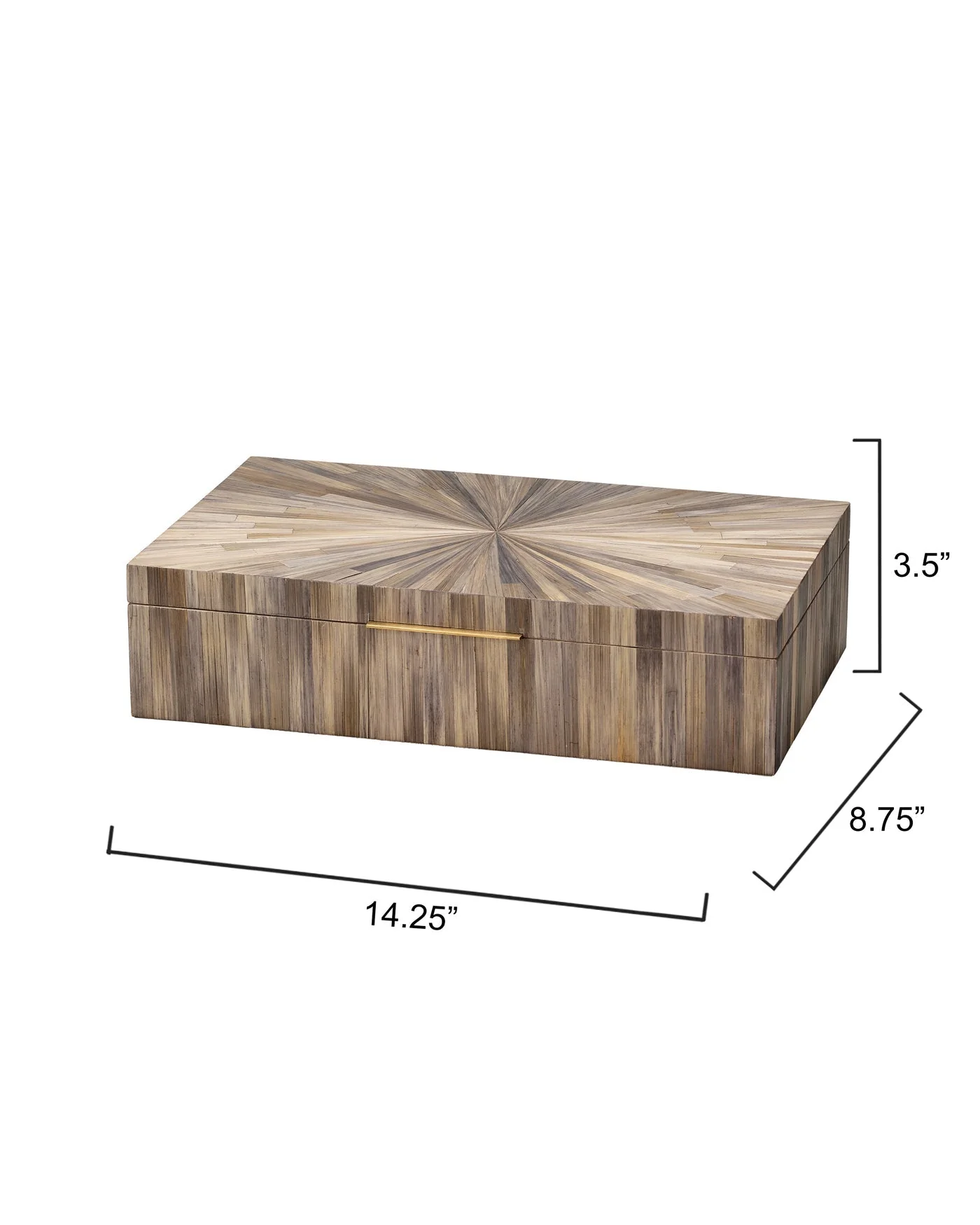 Palm Marquetry Box - Image 6
