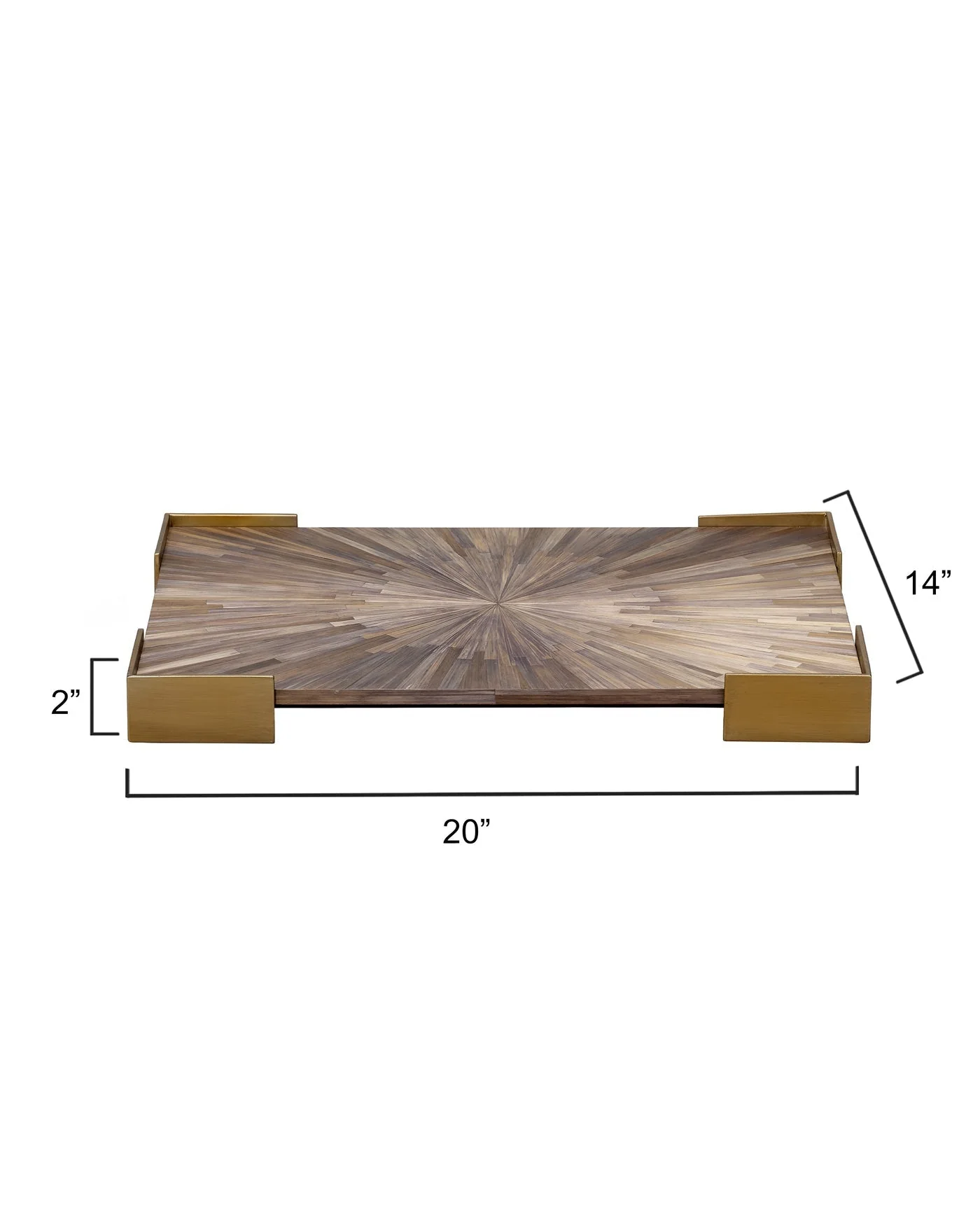 Palm Marquetry Tray - Image 6