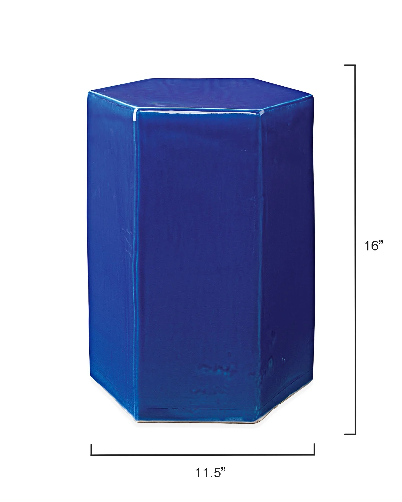 Porto Side Table Cobalt Blue - Large - Image 4