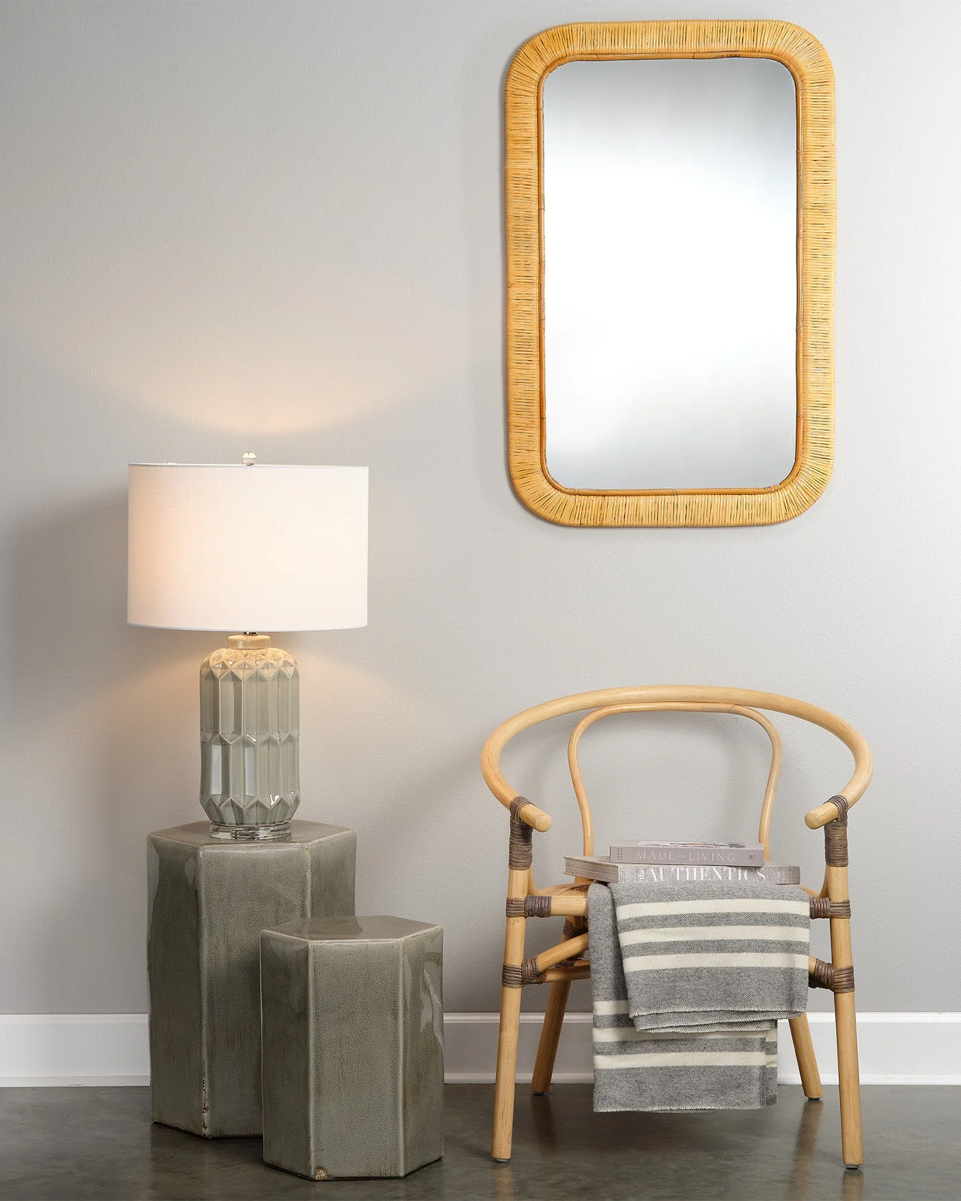 Porto Side Table Grey - Small - Image 2