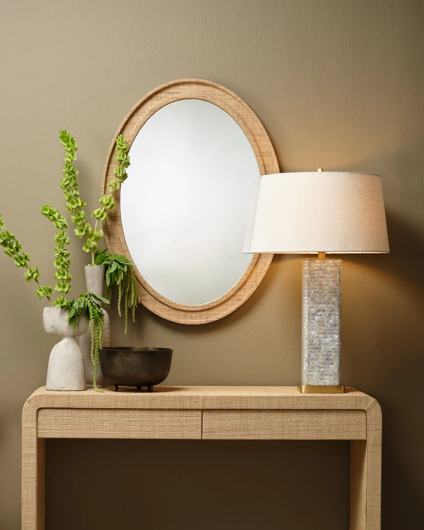 Preston Table Lamp - Mother Of Pearl - Image 2