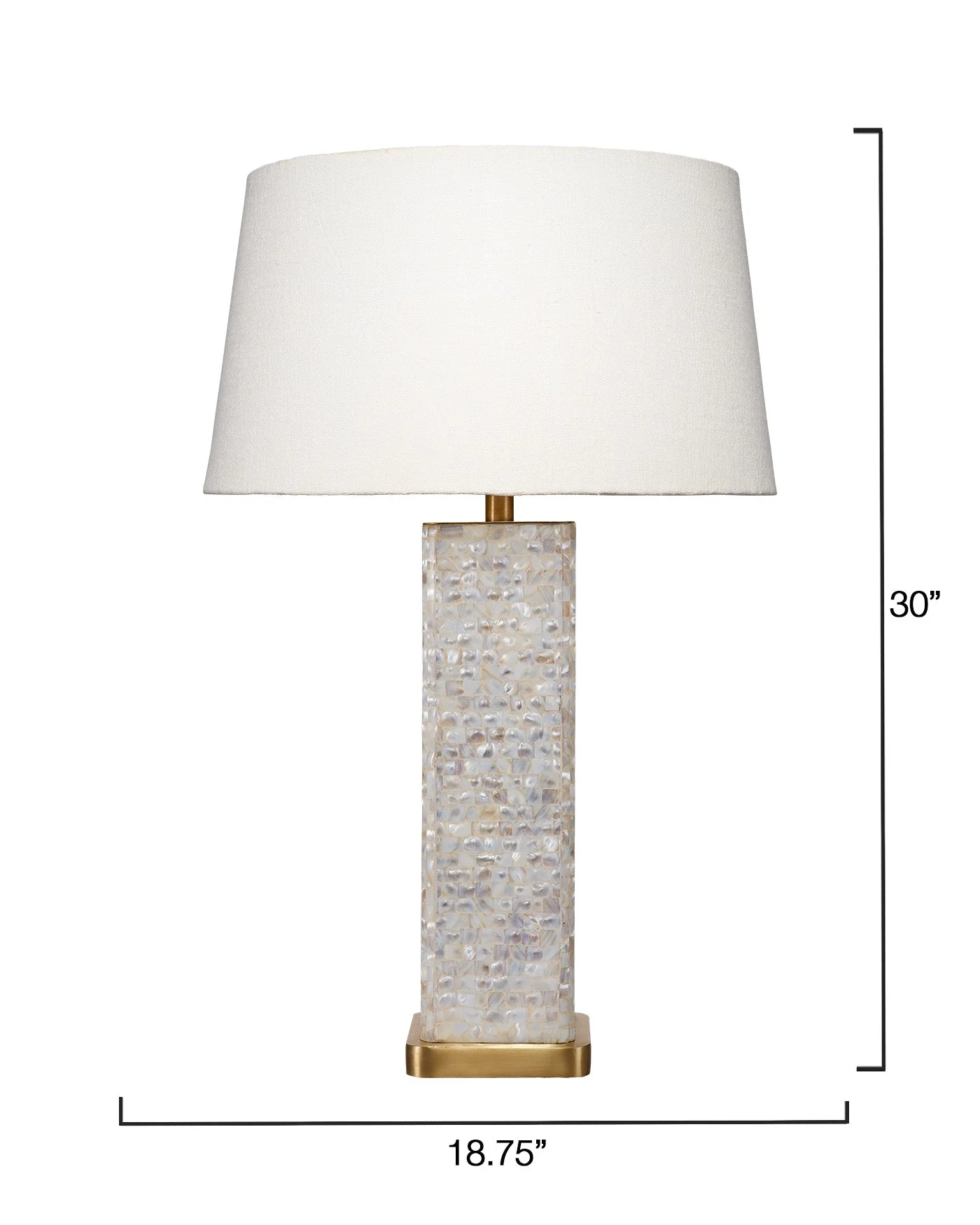 Preston Table Lamp - Mother Of Pearl - Image 5