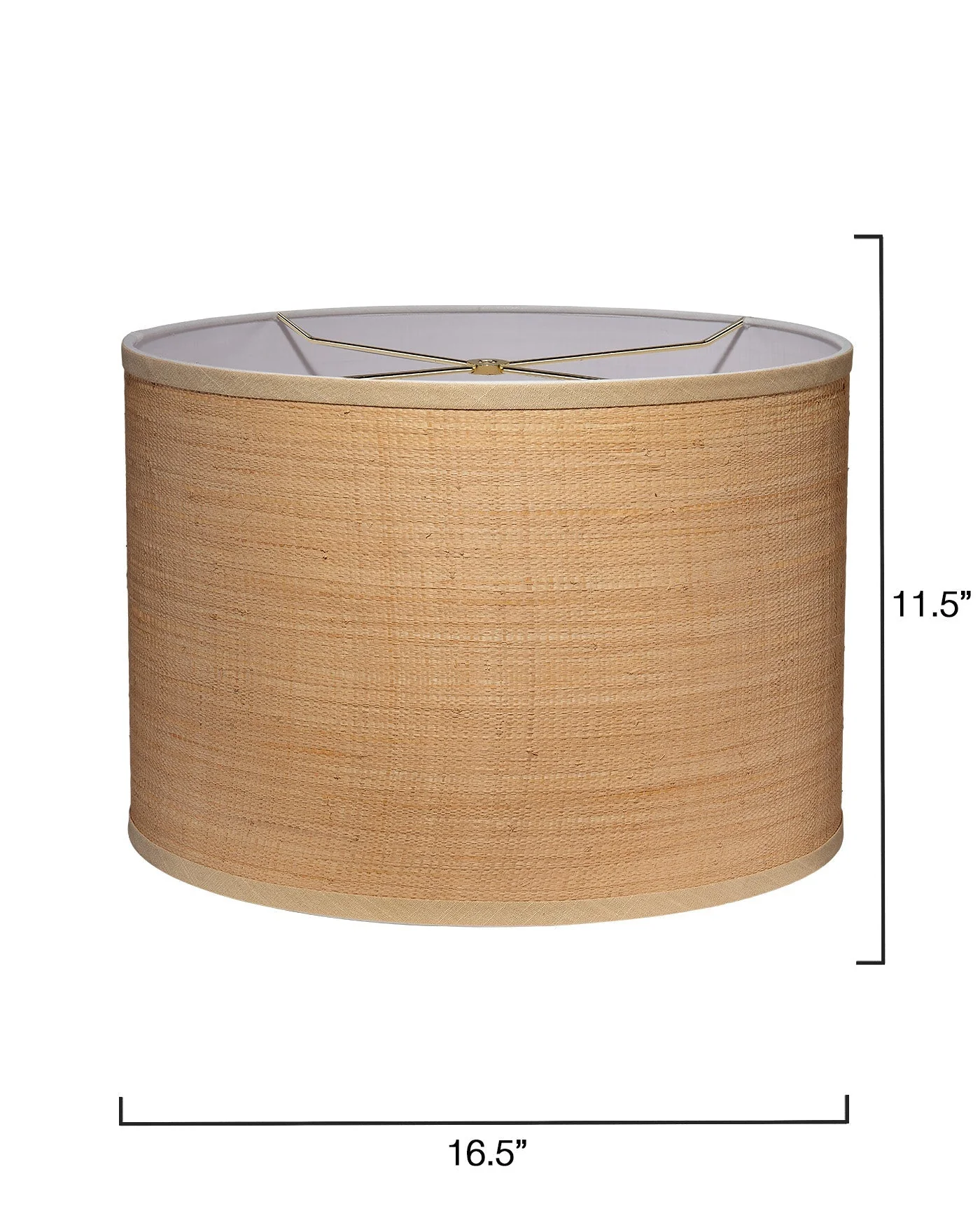 Raffia Drum Shade - Image 5