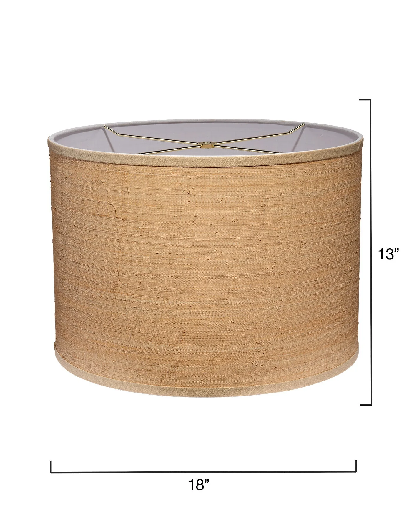 Raffia Drum Shade - Image 4