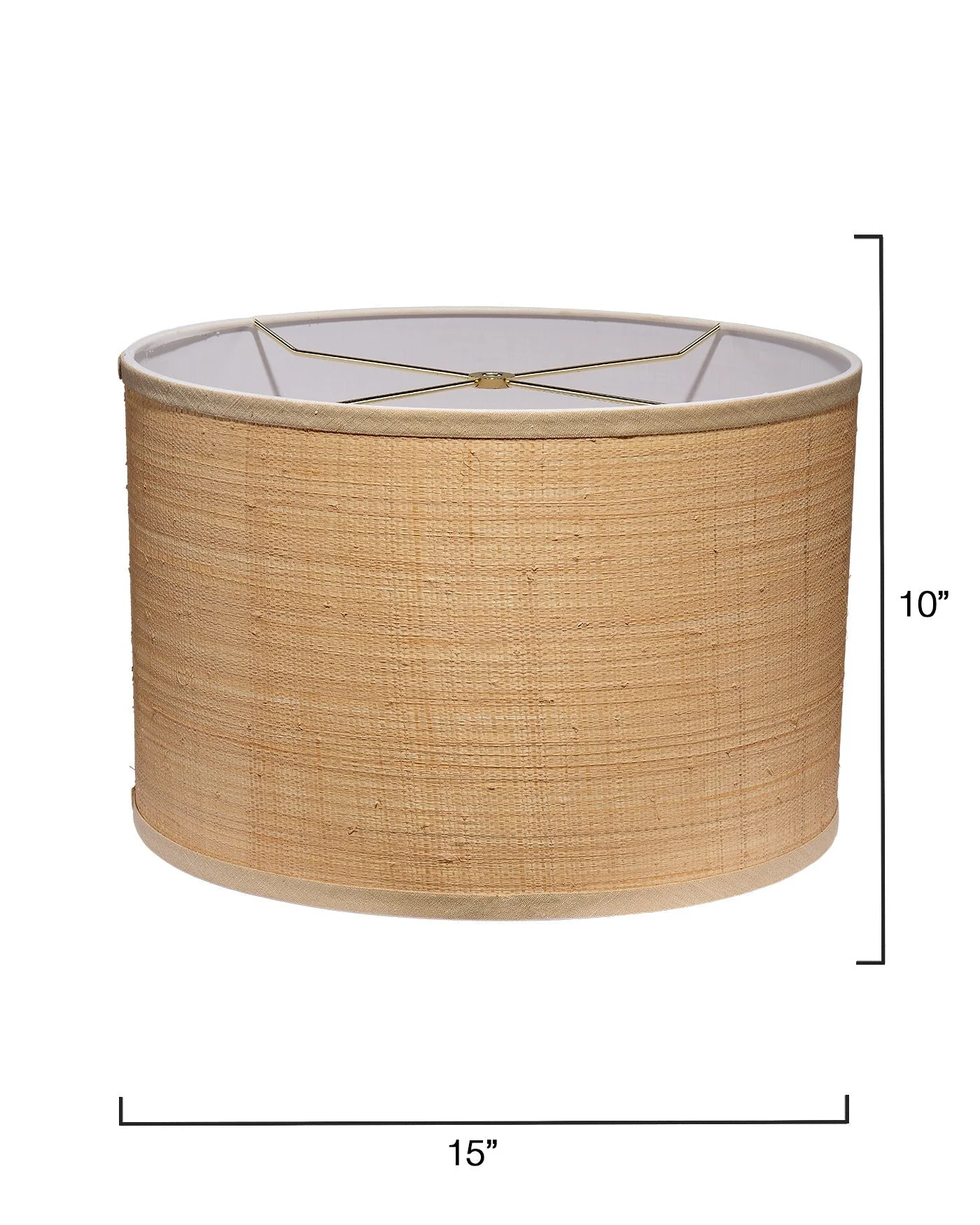 Raffia Drum Shade - Image 4