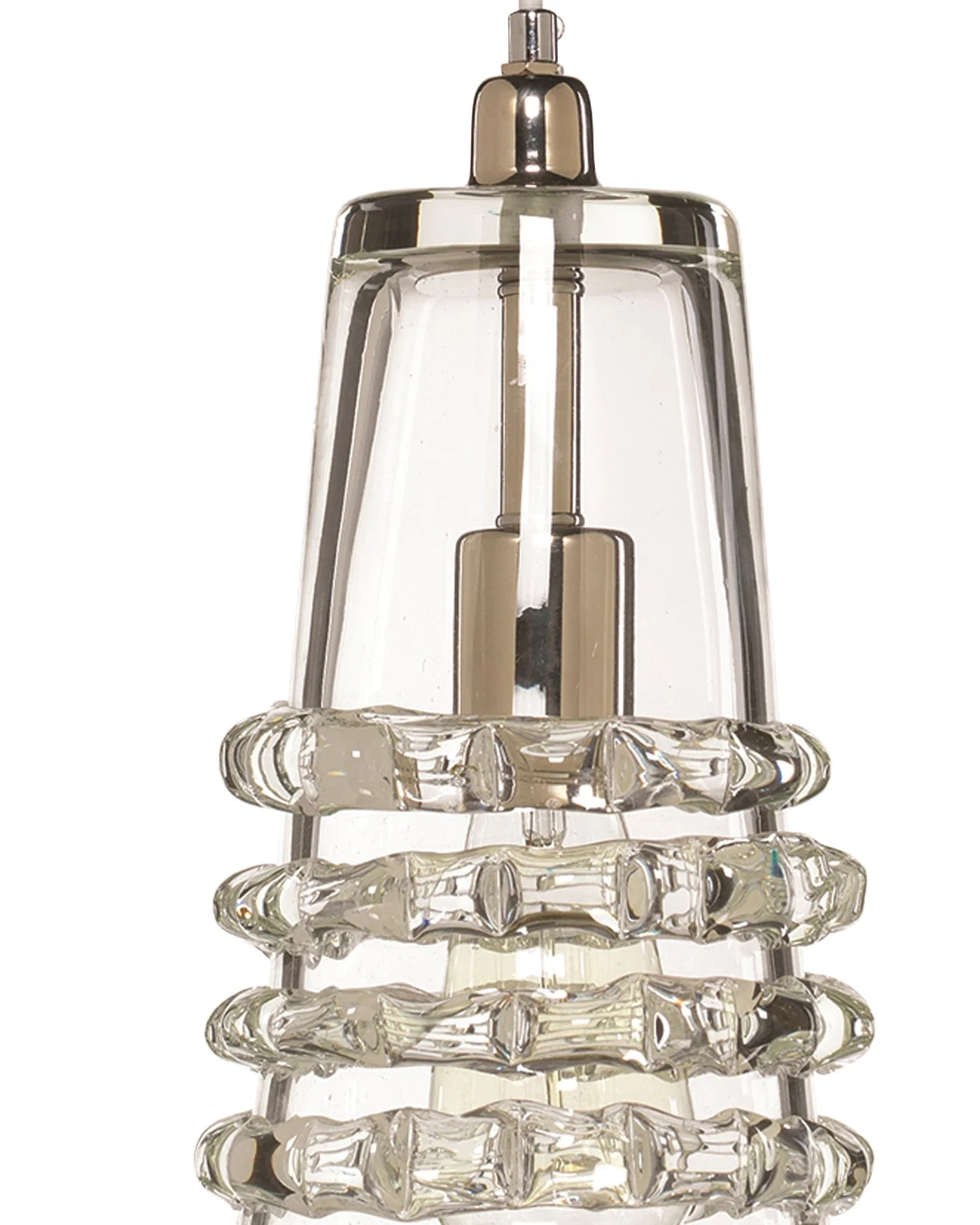 Ribbon Pendant Clear - Long - Image 3