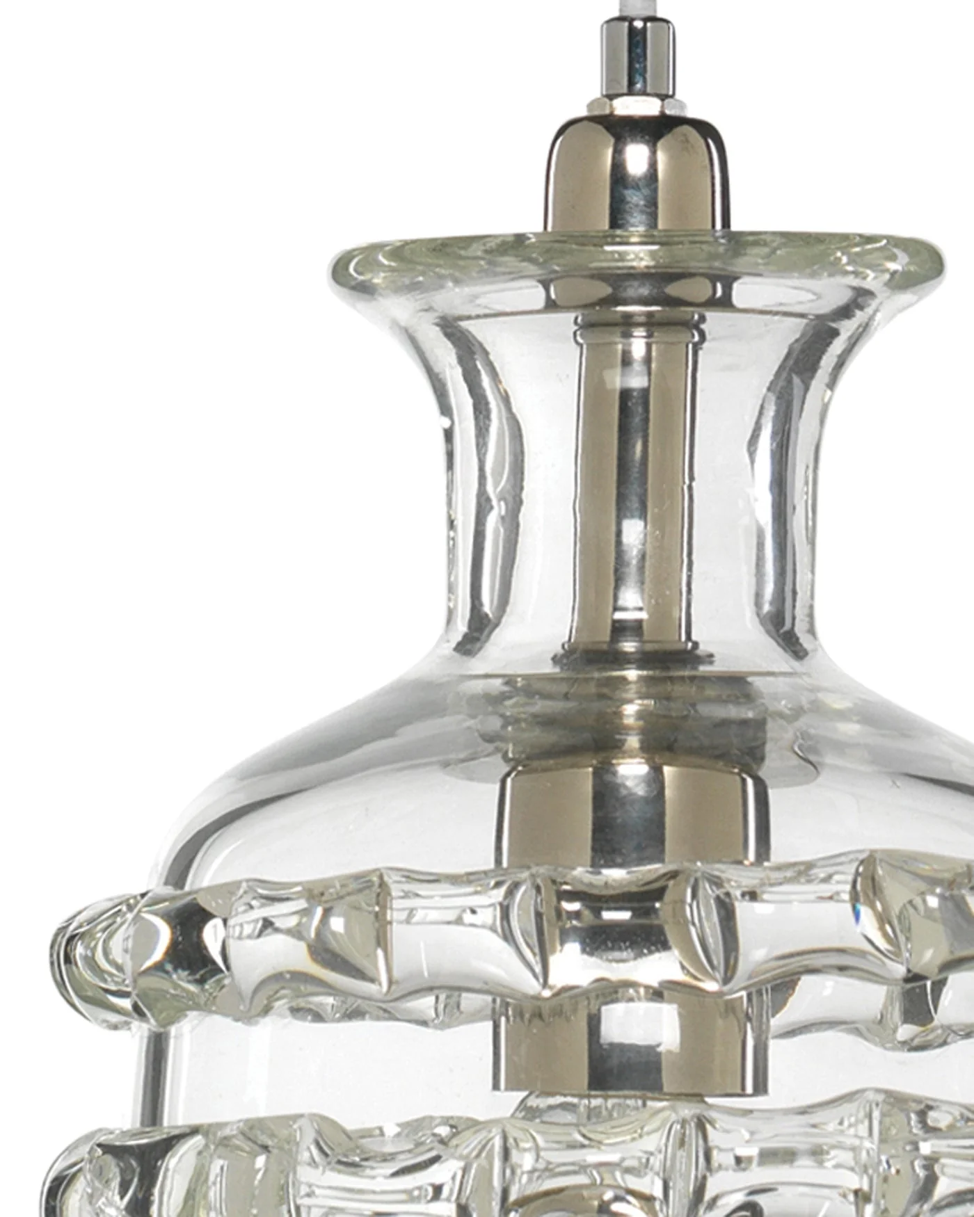 Ribbon Pendant Clear - Small - Image 3