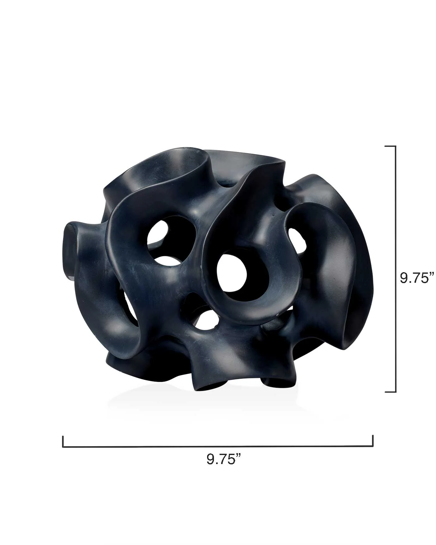 Ribbon Sphere - Black - Image 5