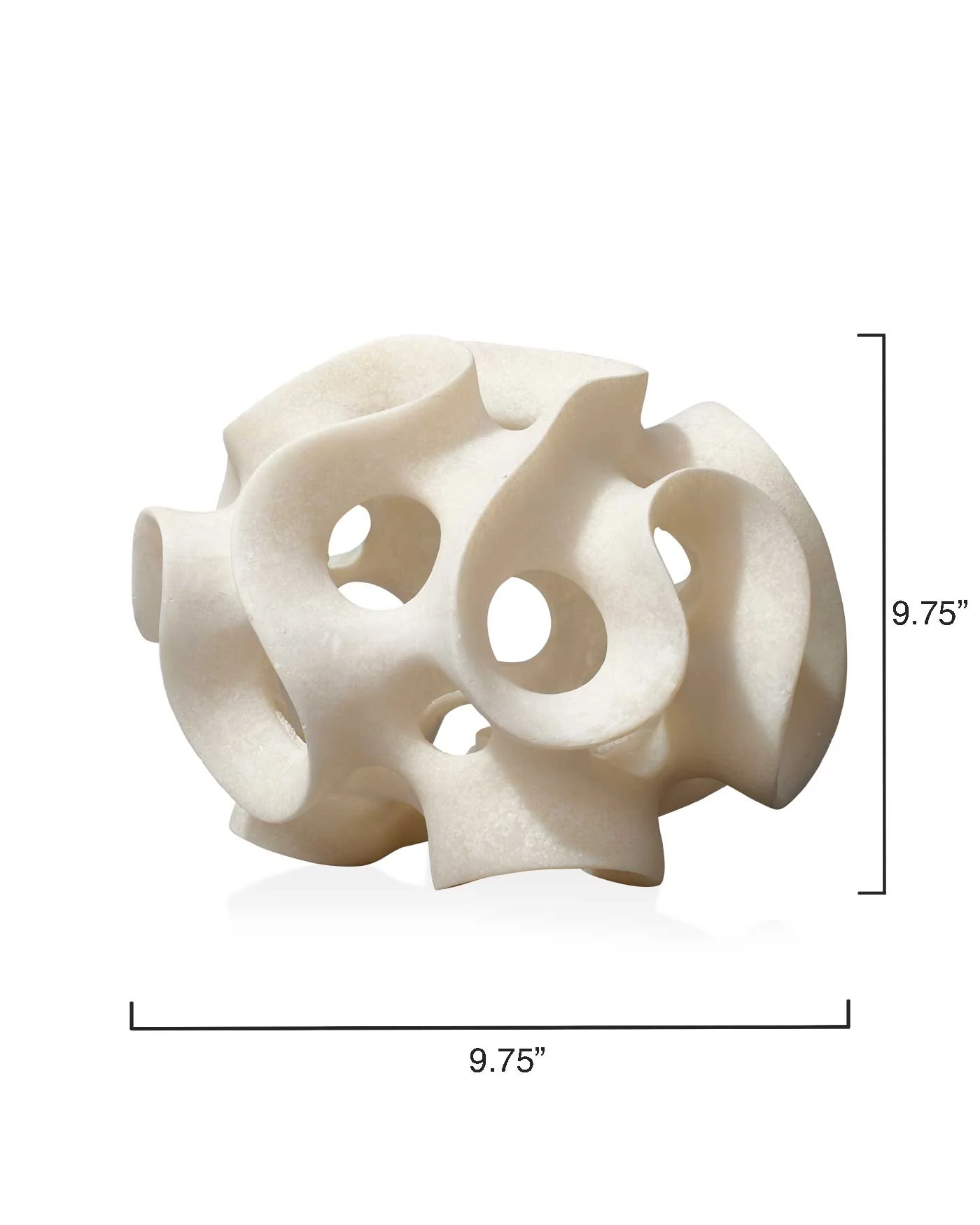 Ribbon Sphere - White - Image 5