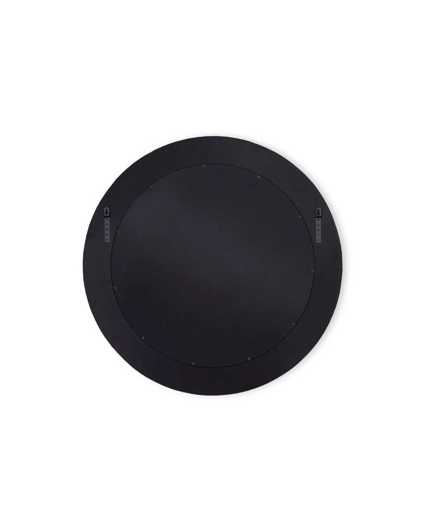 Round Cross Stitch Mirror Espresso - Image 4