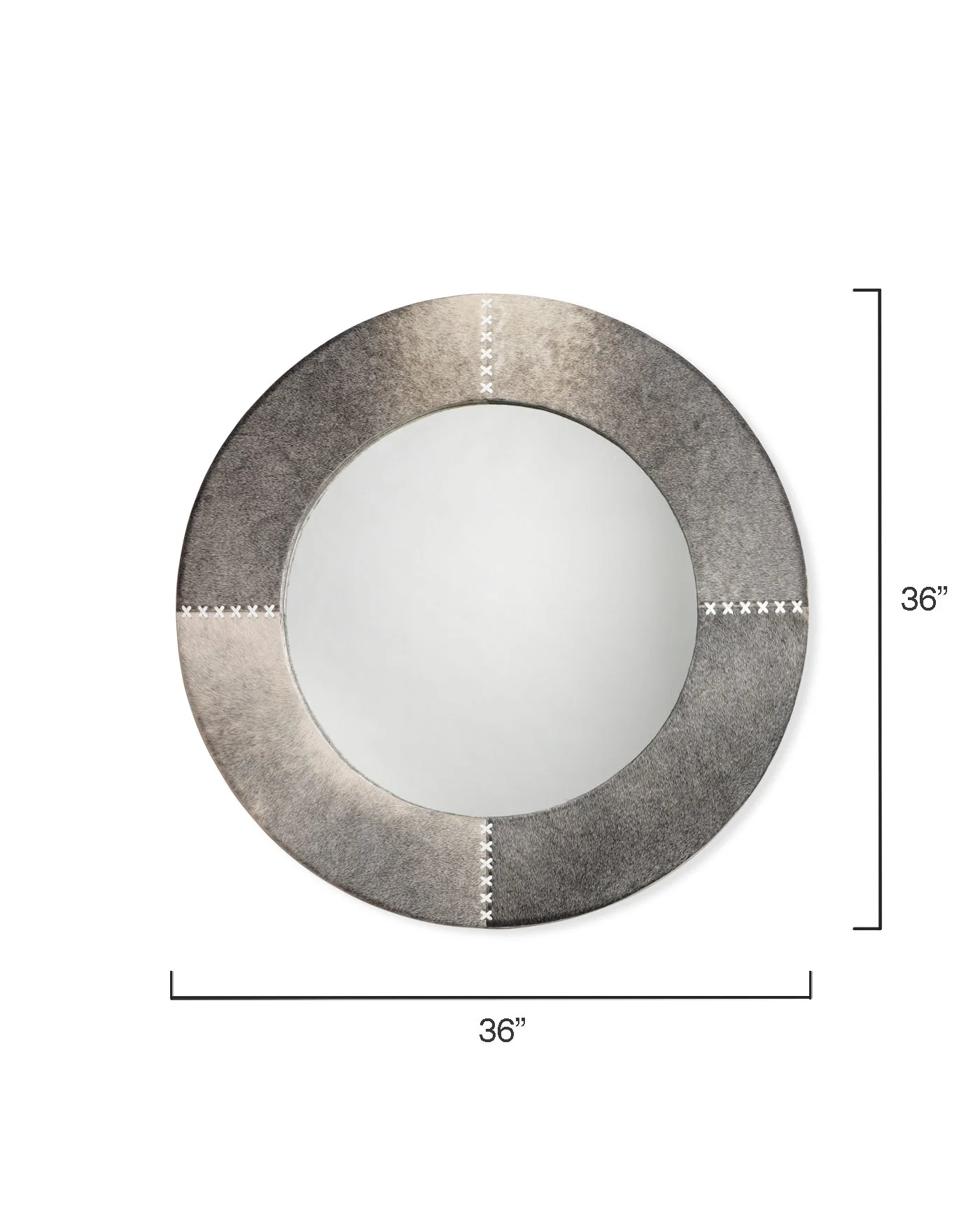 Round Cross Stitch Mirror - Image 4