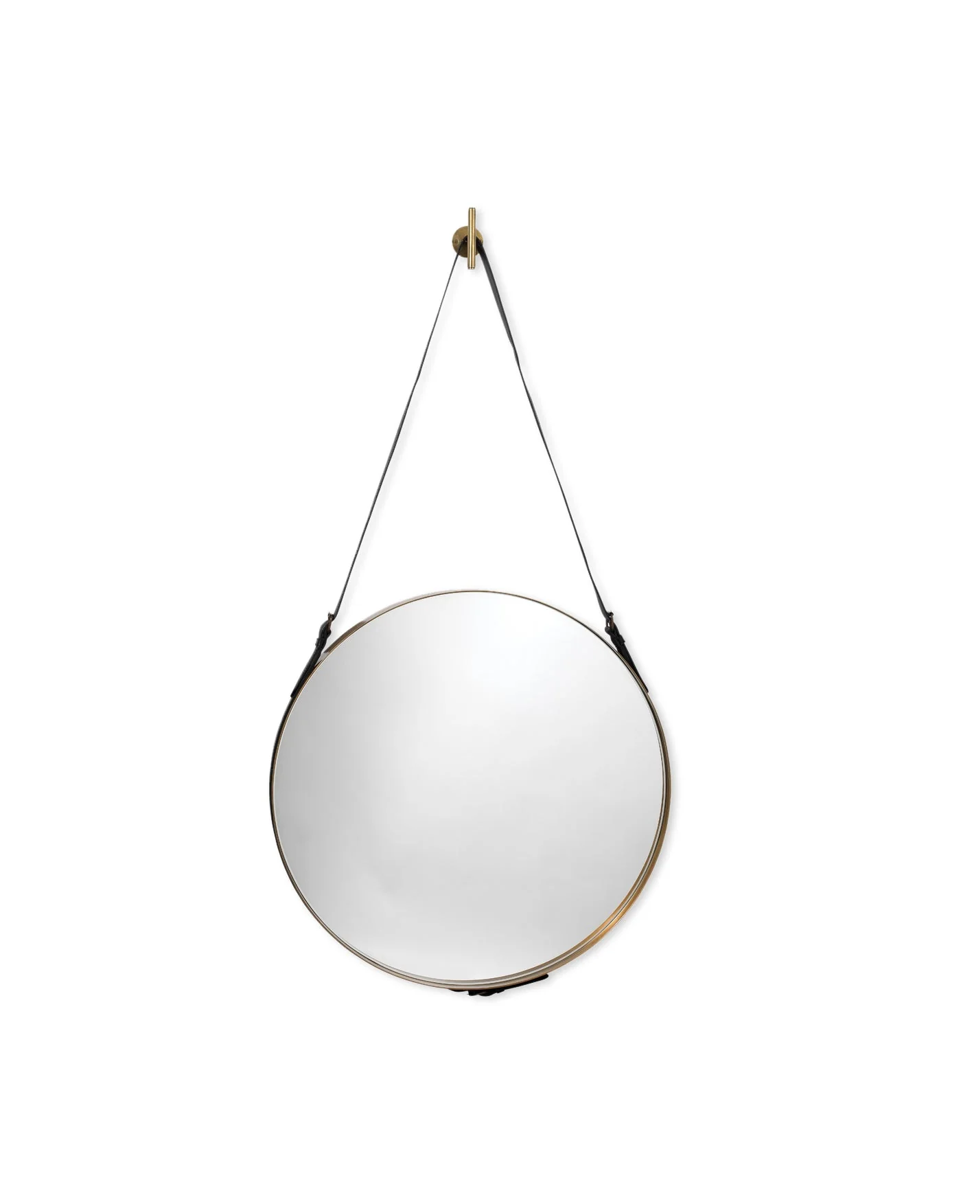 Round Mirror Brass - Large - Image 4