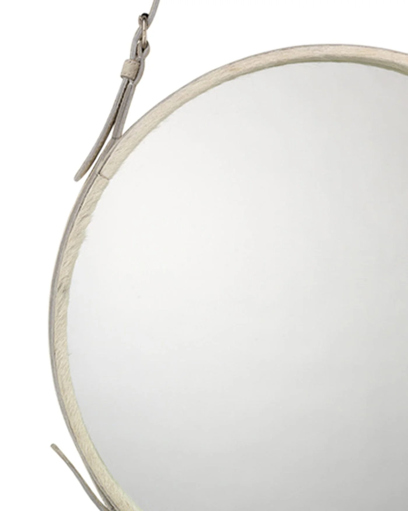 Round Mirror White - Large - Image 4