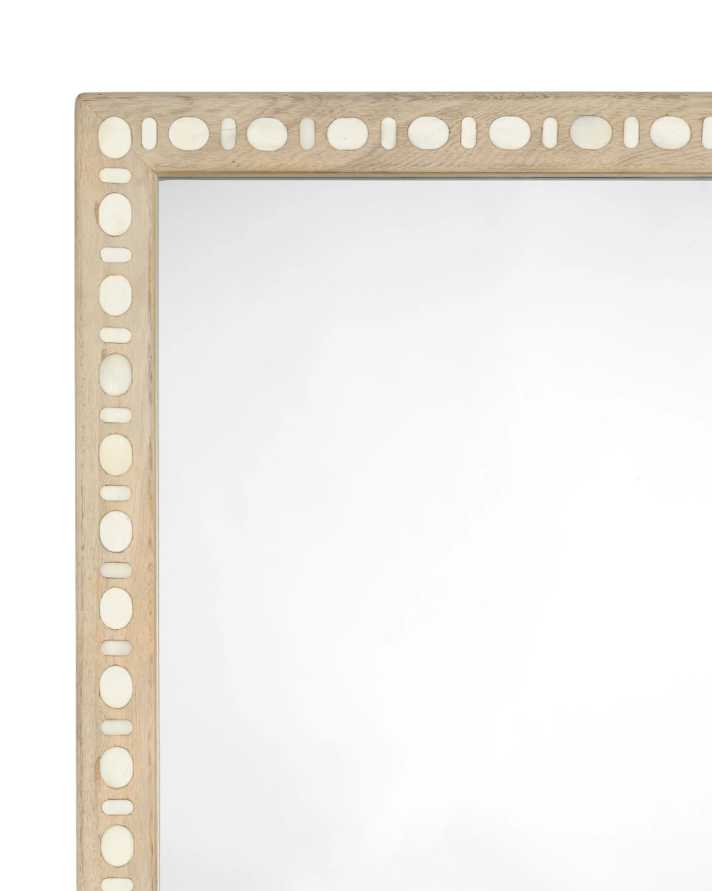 Sama Wood & Bone Inlay Mirror - Image 3