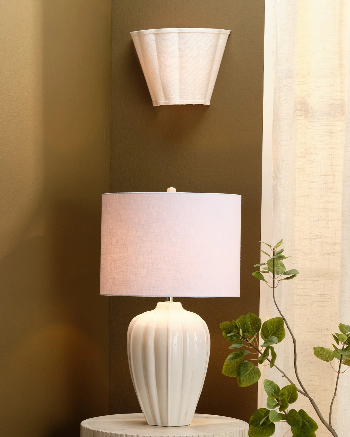 Scalloped Wall Sconce - Image 2