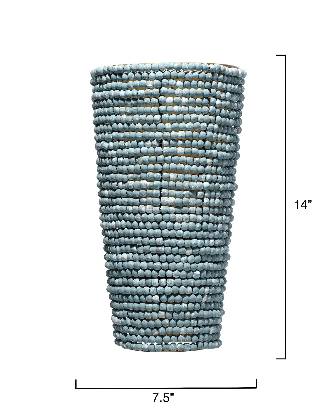 Seawall Beaded Cone Sconce - Image 7