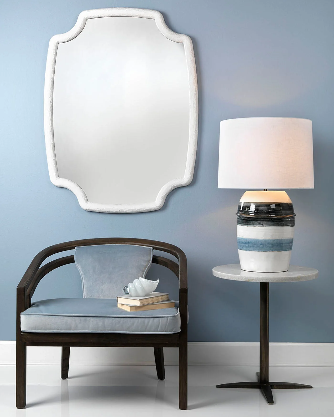 Selene Mirror - White - Image 2