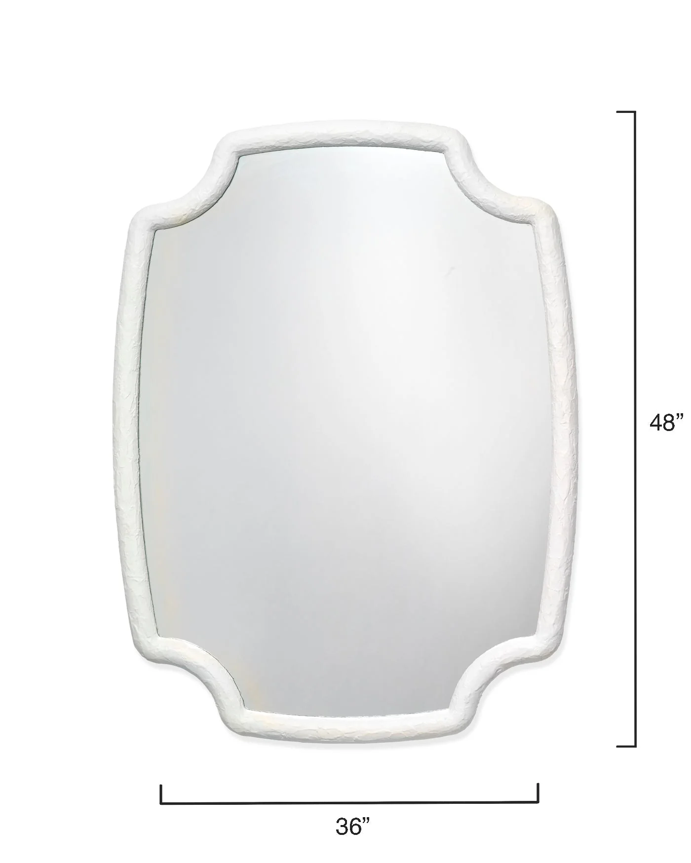 Selene Mirror - White - Image 4
