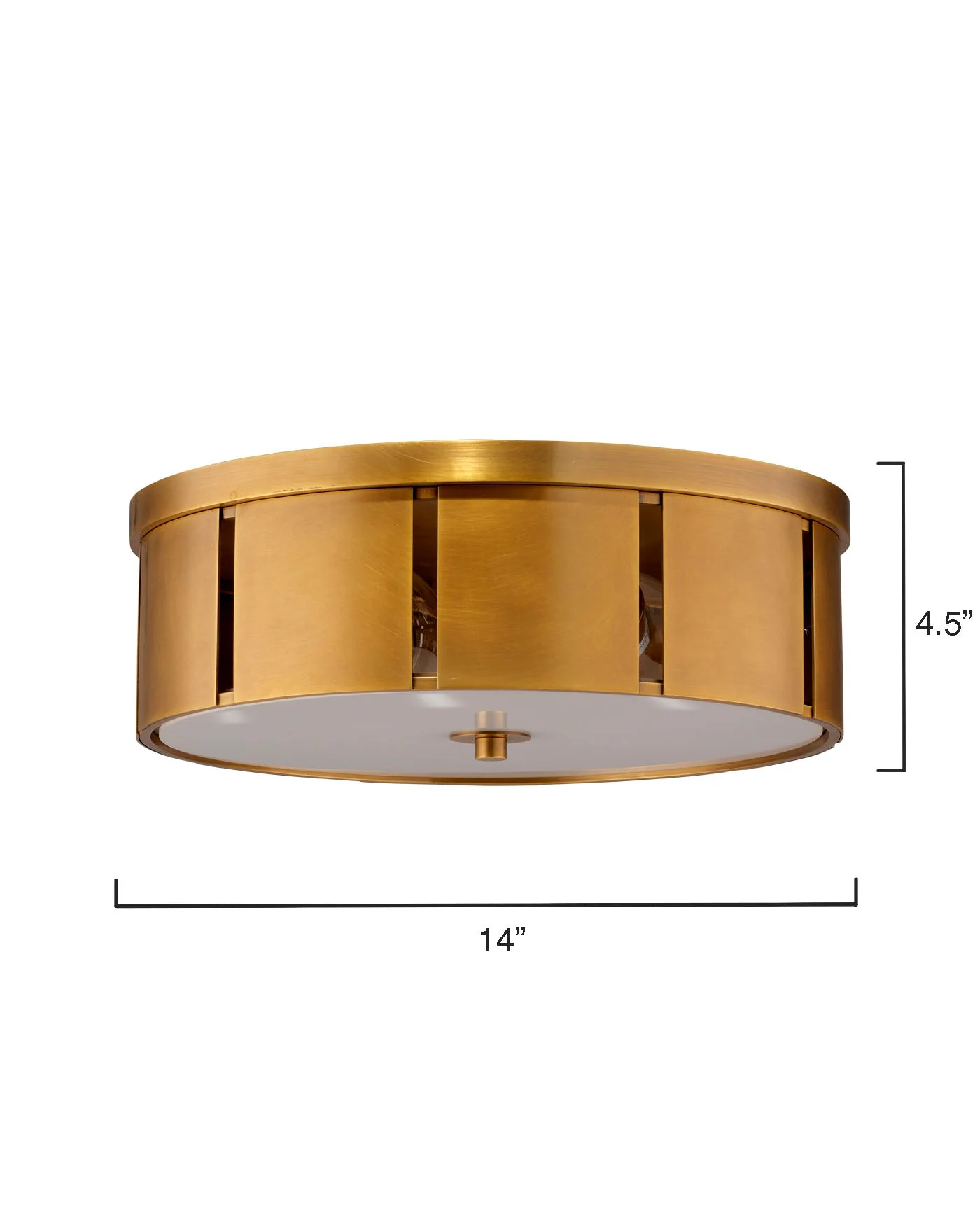 Small Orbit Flush Mount Ceiling Light - Image 6