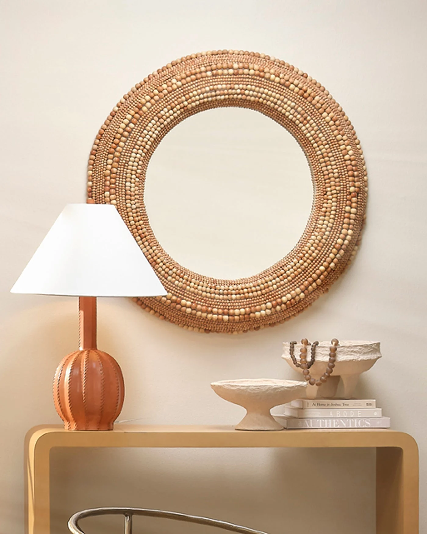 Strand Beaded Mirror - Image 2