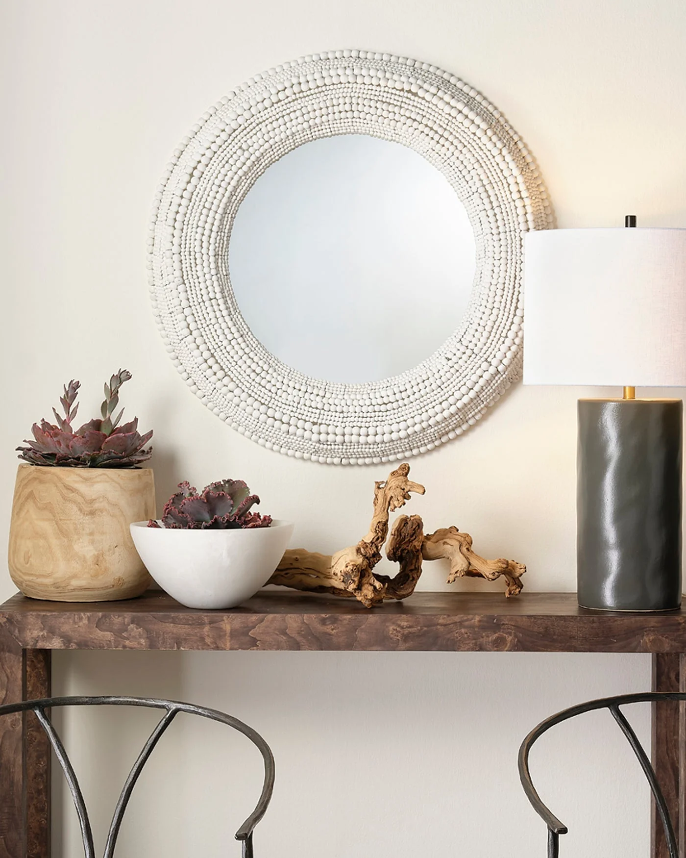 Strand Beaded Mirror - Image 2