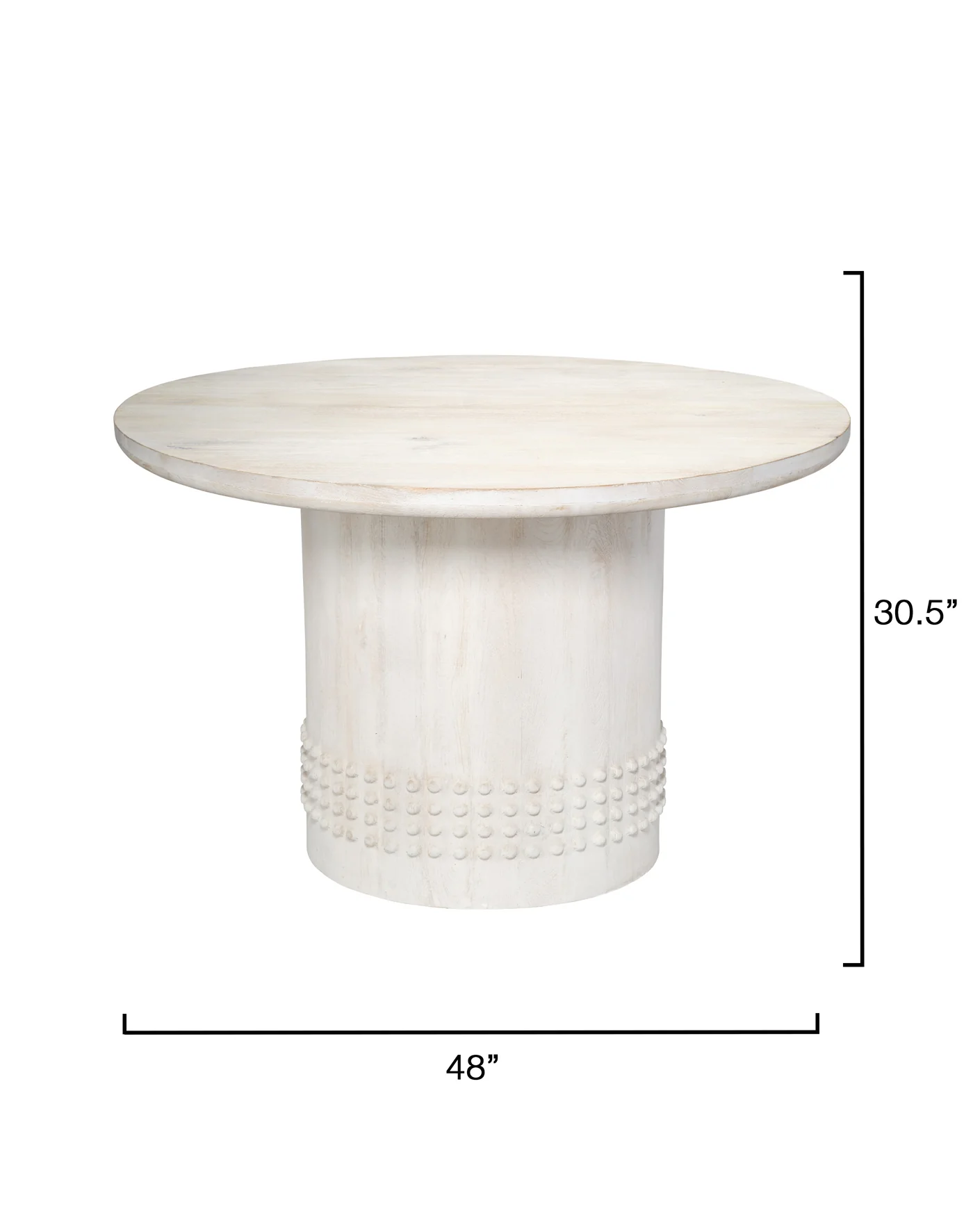 Studded Bistro Dining Table - Image 5