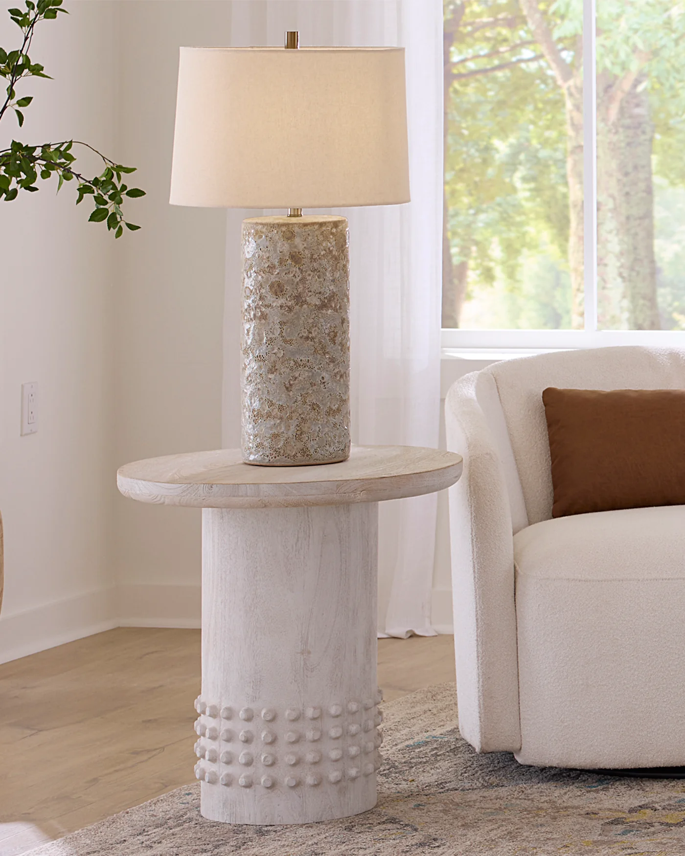 Studded Side Table - Image 2