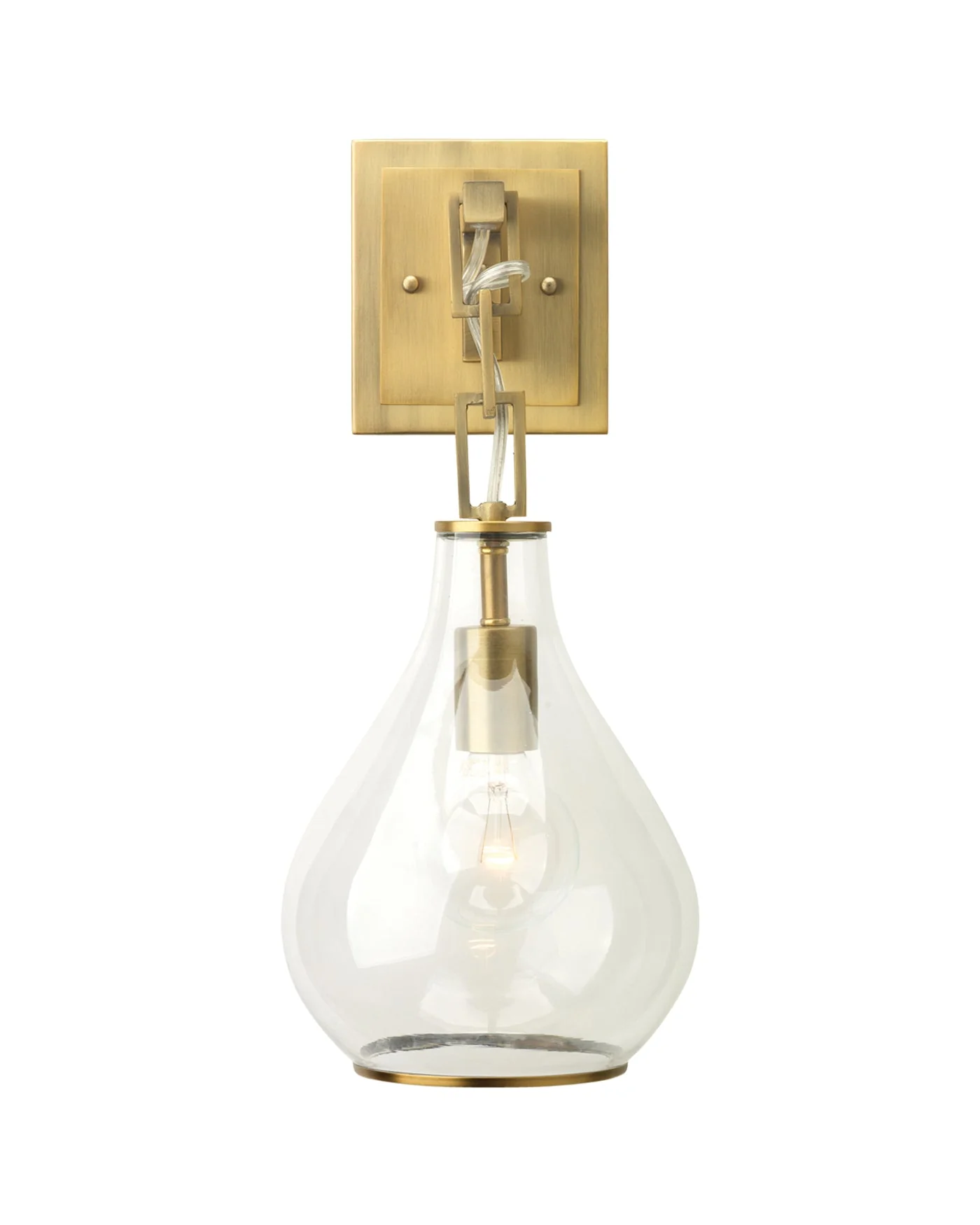 Tear Drop Wall Sconce - Brass - Image 5