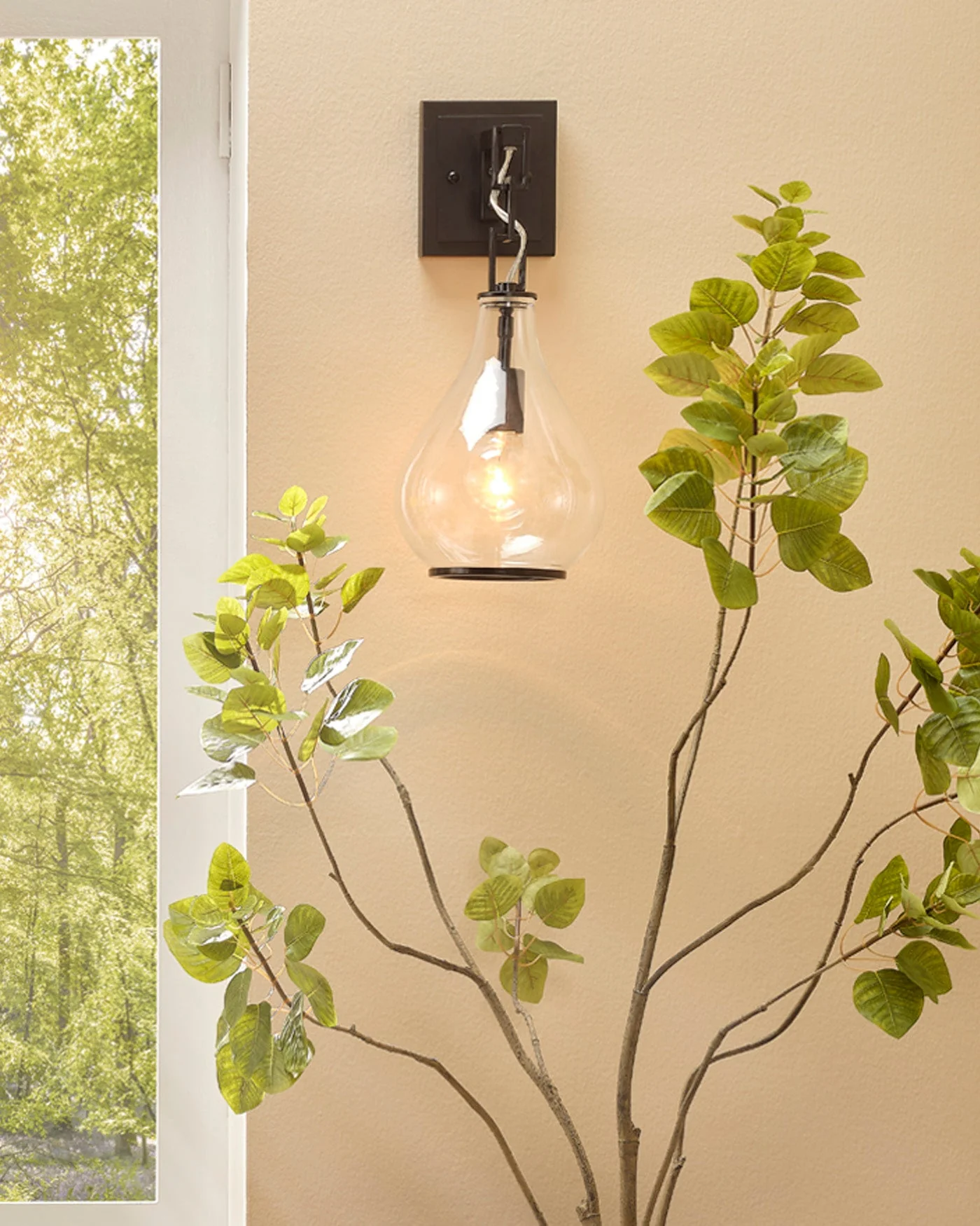 Tear Drop Wall Sconce - Bronze - Image 2