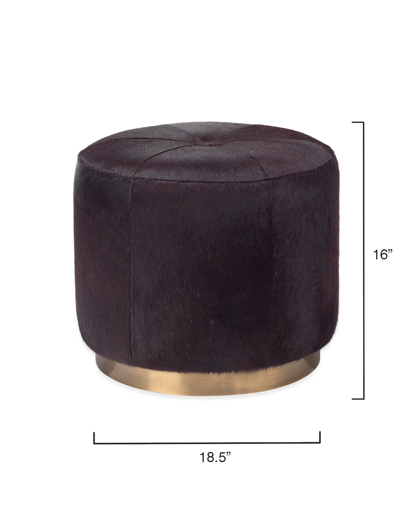 Thackeray Round Pouf - Image 4