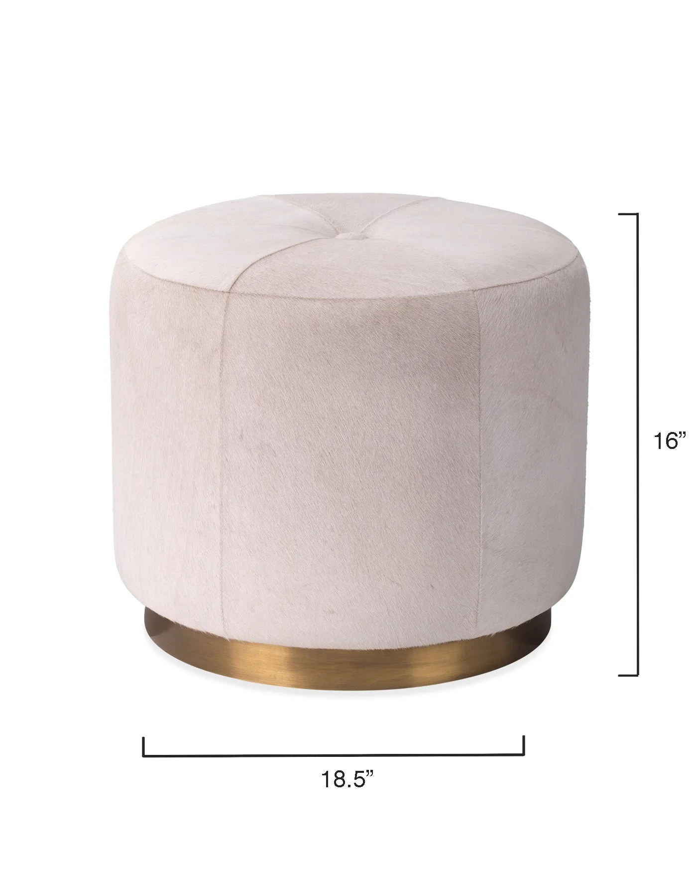 Thackeray Round Pouf - Image 4