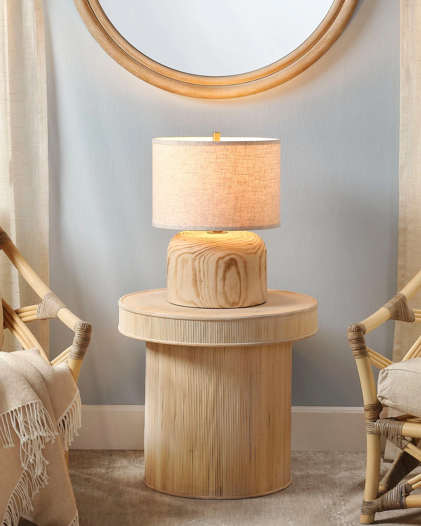Timber Table Lamp - Image 2