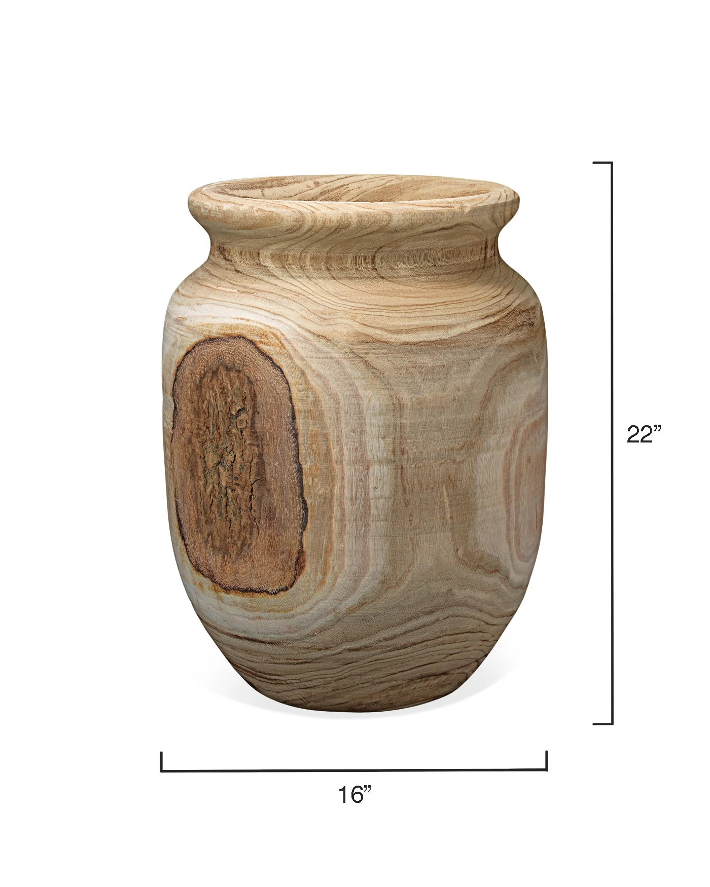 Topanga Wood Vase - Image 4