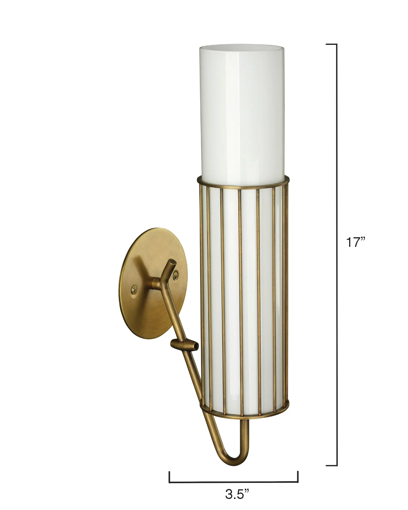 Torino Wall Sconce - Antique Brass - Image 3