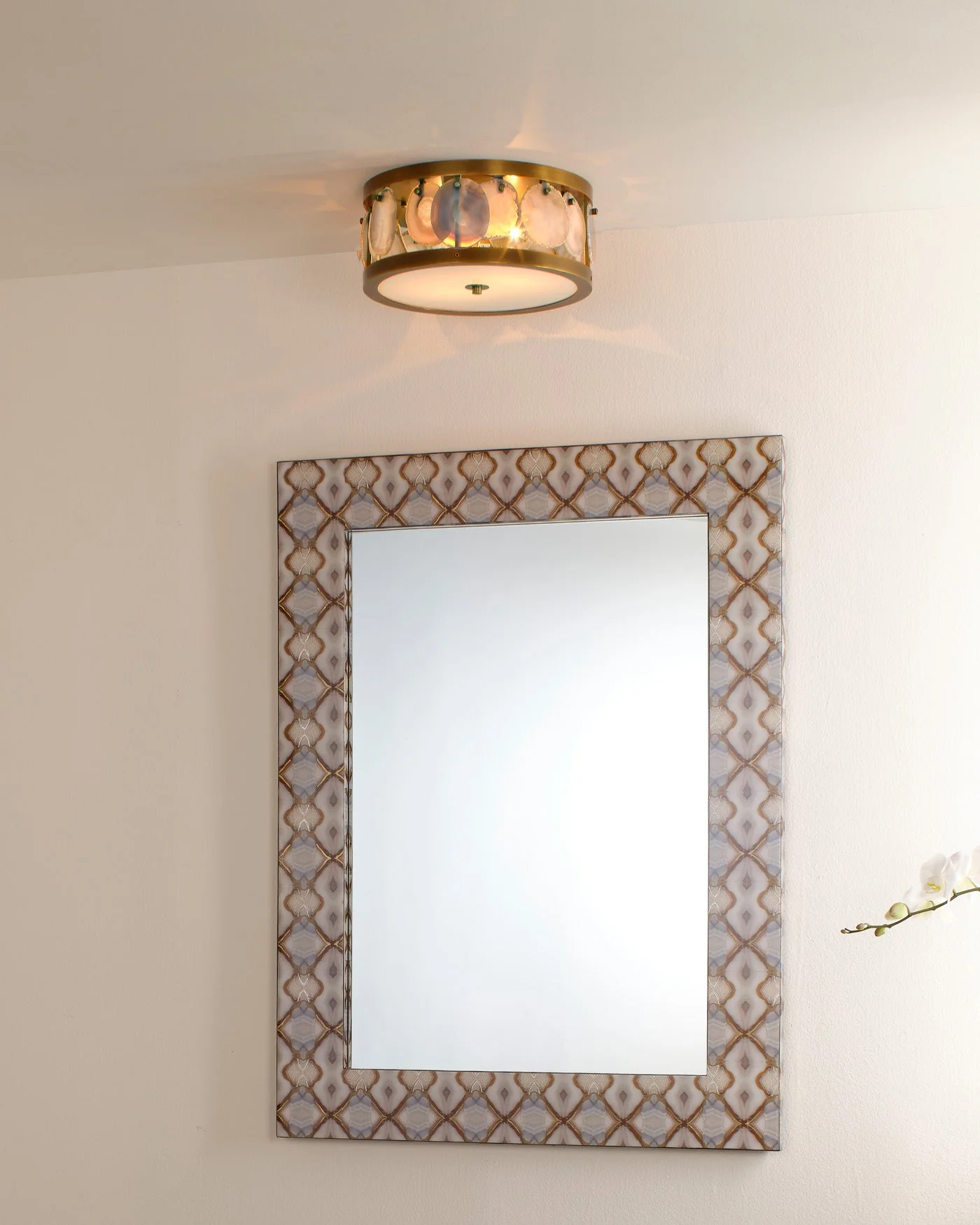 Upsala Agate Flush Mount Ceiling Light - Small - Image 2