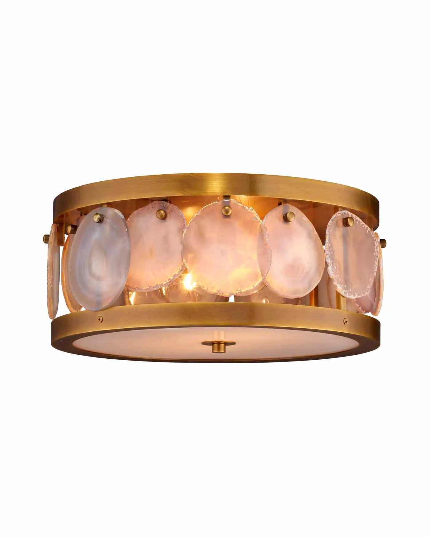 Upsala Agate Flush Mount Ceiling Light - Small - Image 4