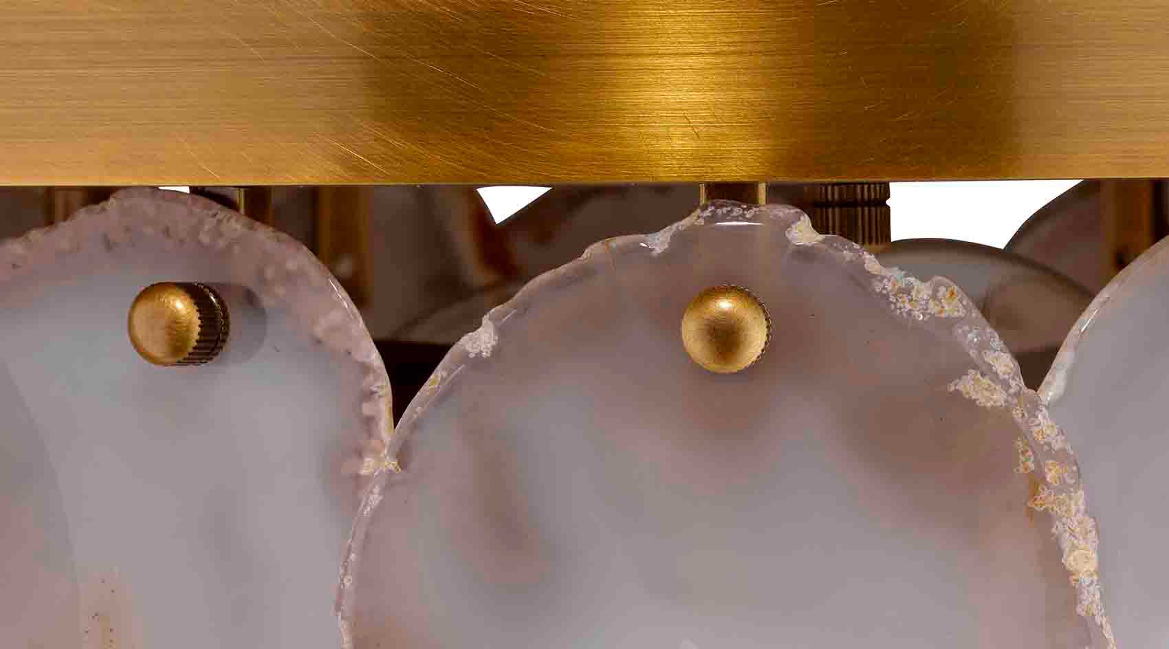 Upsala Agate Flush Mount Ceiling Light - Small - Image 5