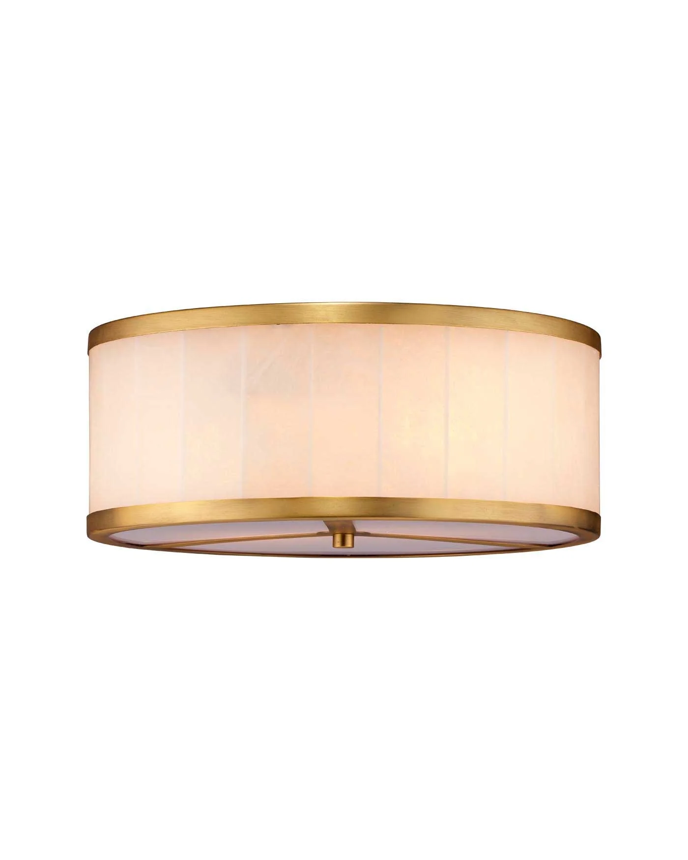 Upsala Alabaster Flush Mount Ceiling Light - Large - Image 4