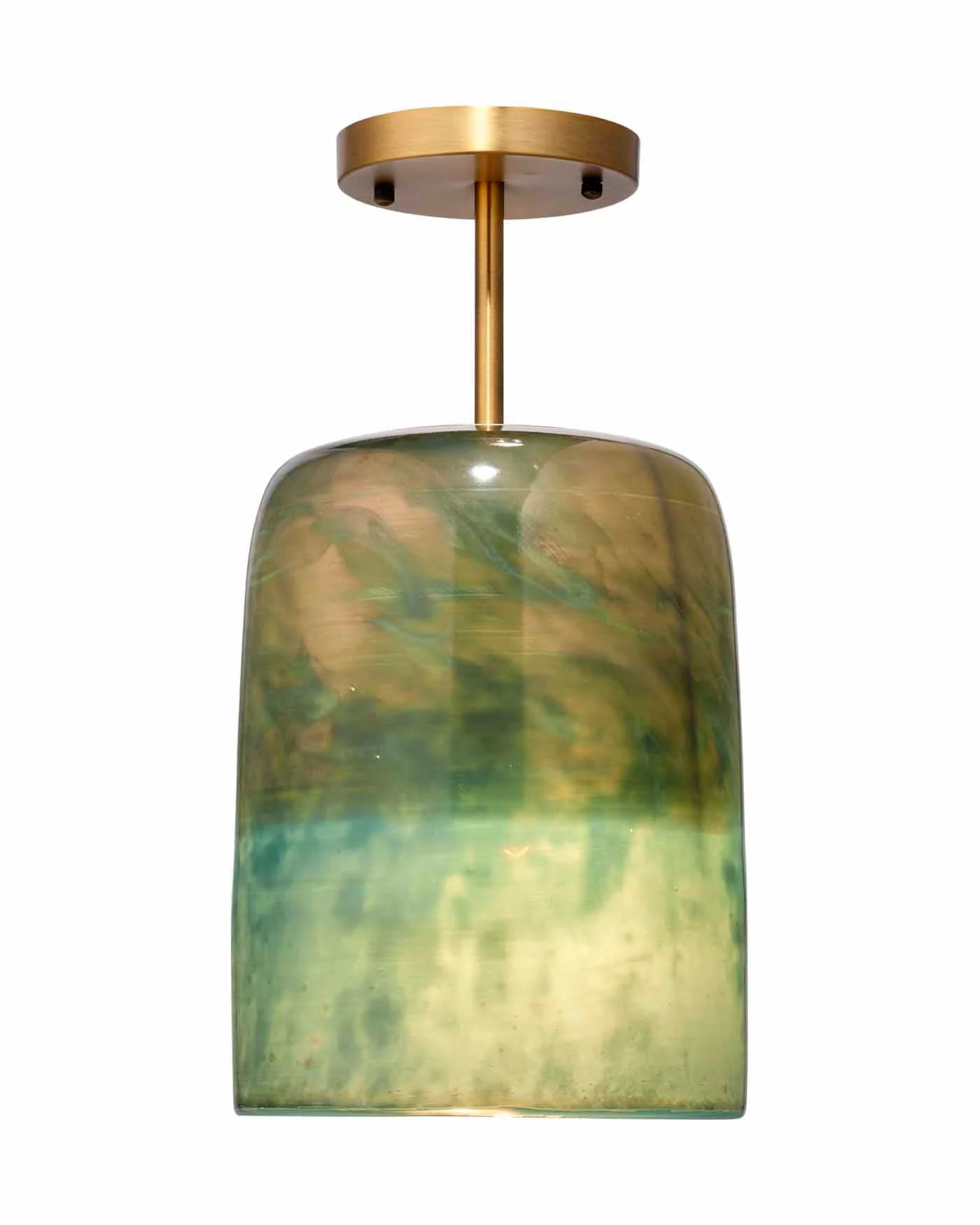 Vapor Semi-Flush Mount - Aqua - Image 4
