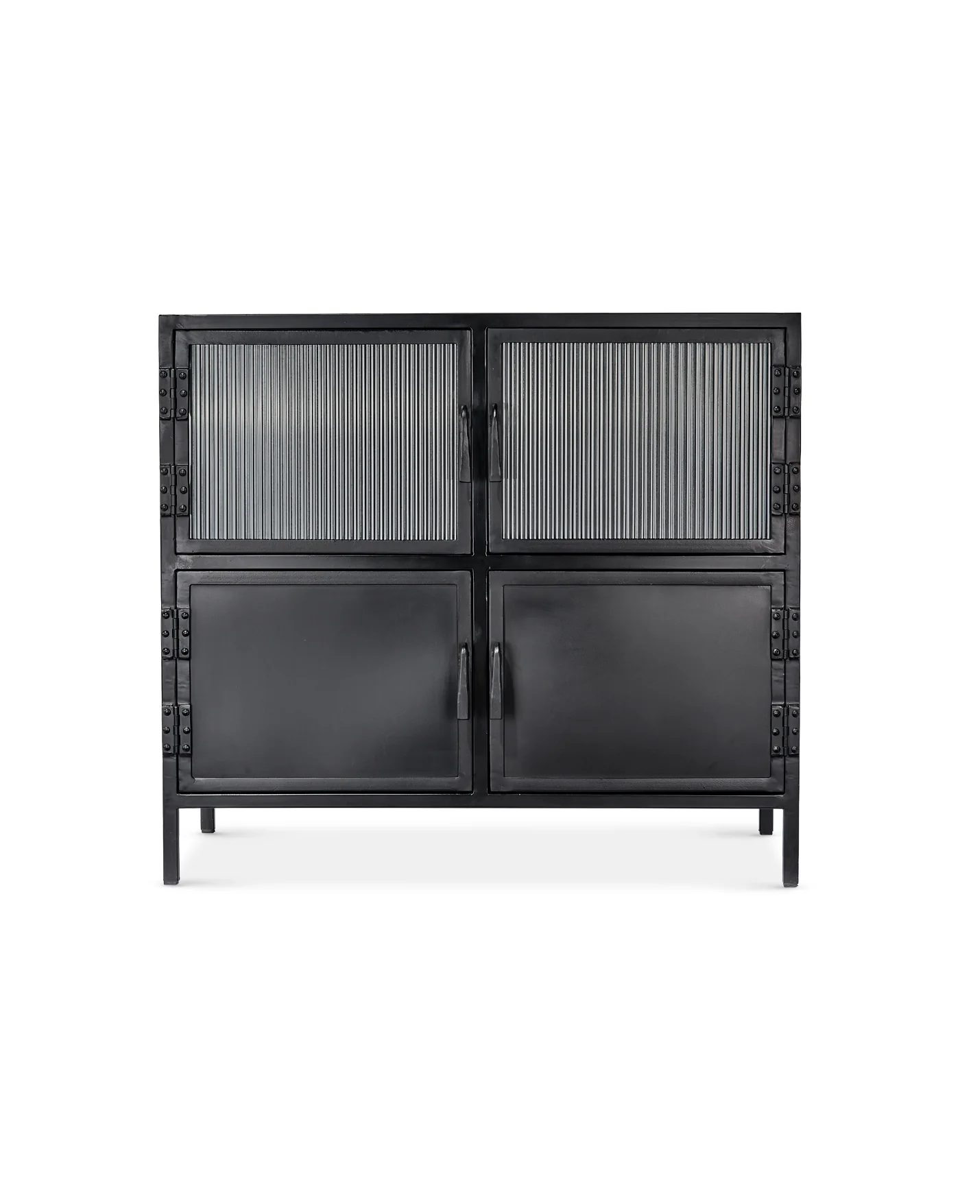 Vitrino 4 Door Side Table