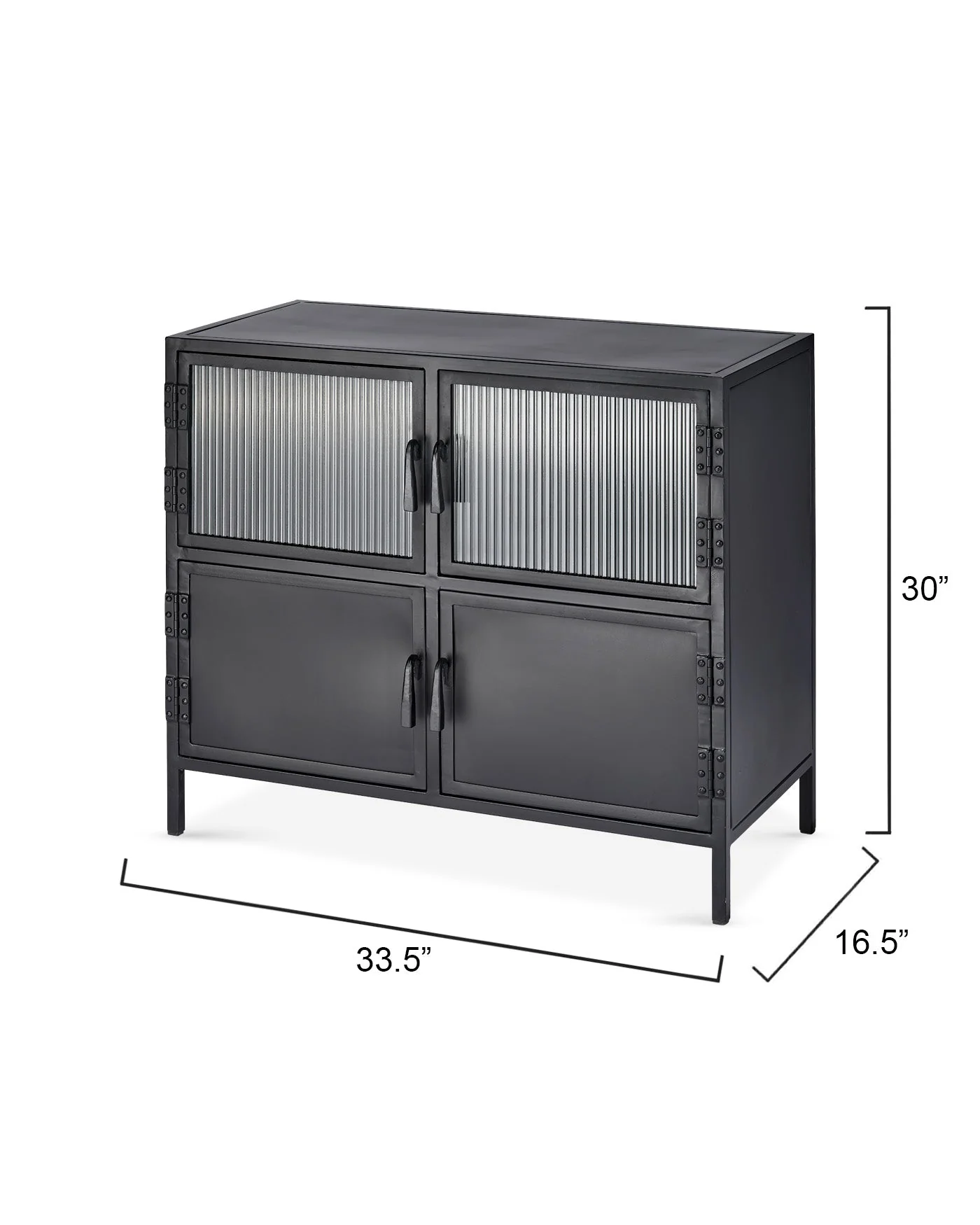 Vitrino 4 Door Side Table - Image 6