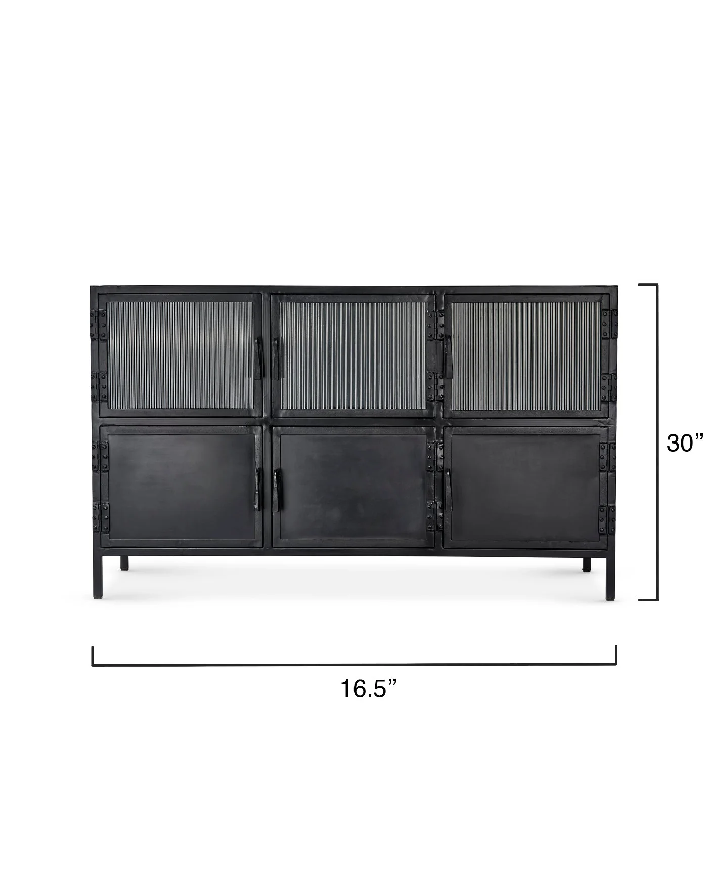Vitrino 6 Door Console - Image 6