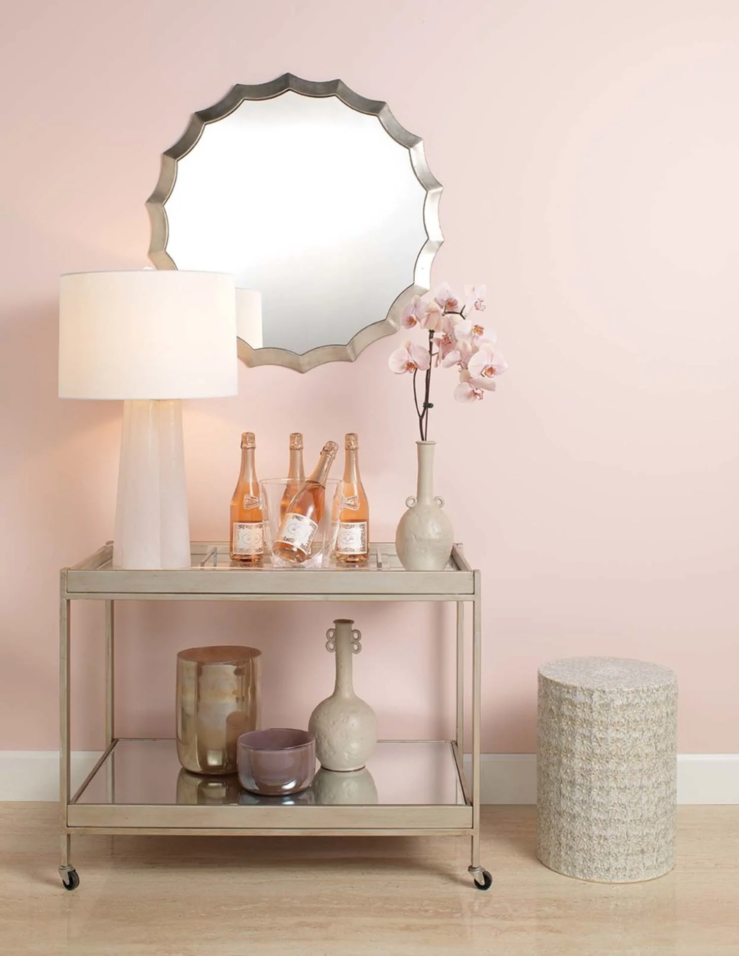 Wildflower Side Table - Cream - Image 3