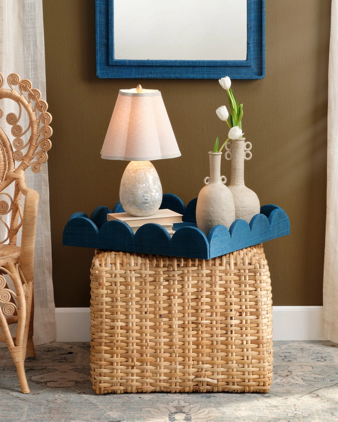 Wonderland Scalloped Tray - Image 2