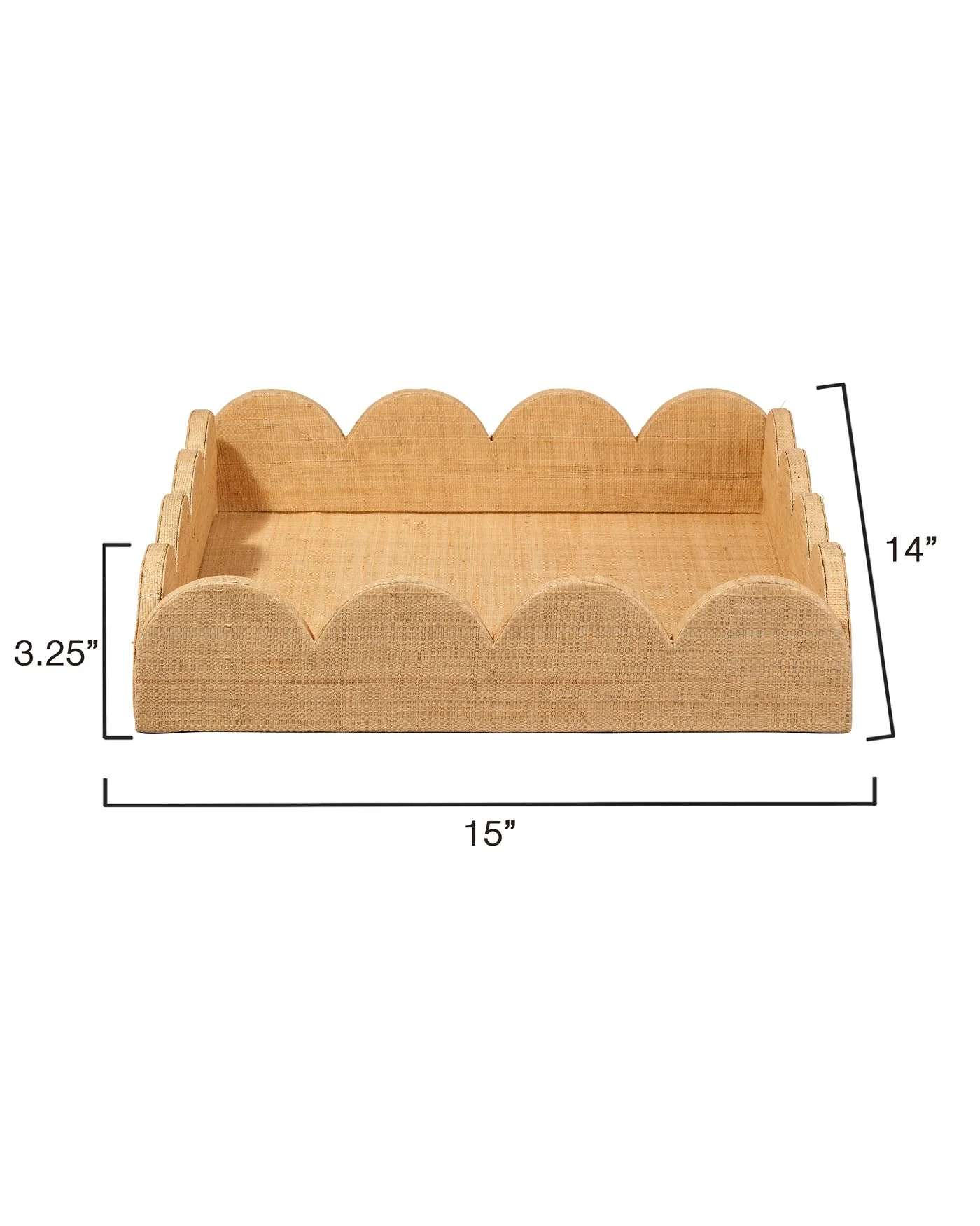 Wonderland Scalloped Tray - Image 5